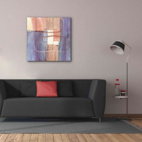 Image of 'Passage II Blush Purple' by Mike Schick, Giclee Canvas Wall Art,37x37