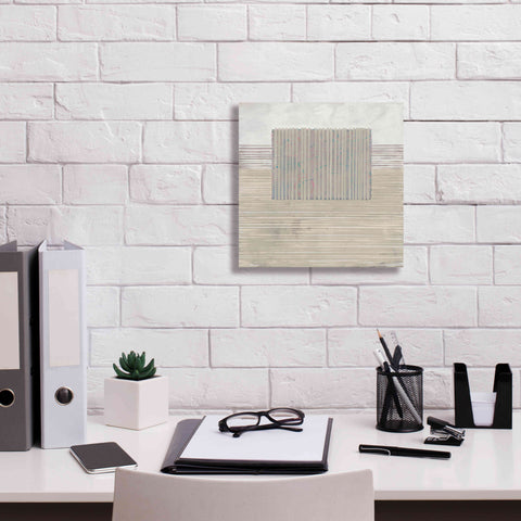 Image of 'Layer Of Reality Neutral' by Mike Schick, Giclee Canvas Wall Art,12x12