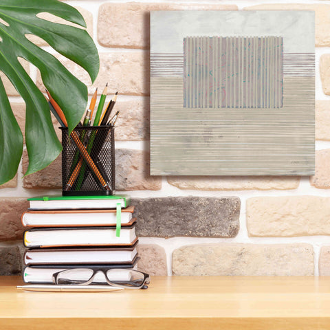 Image of 'Layer Of Reality Neutral' by Mike Schick, Giclee Canvas Wall Art,12x12