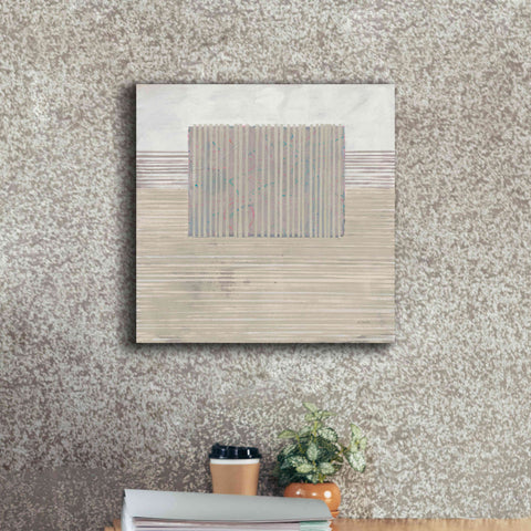 Image of 'Layer Of Reality Neutral' by Mike Schick, Giclee Canvas Wall Art,18x18