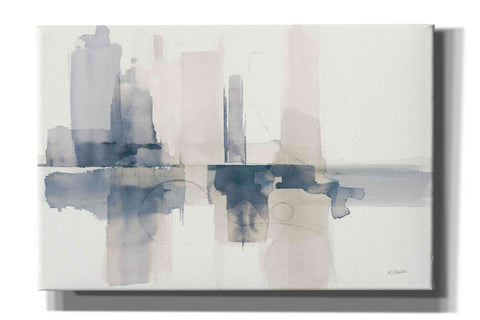 Image of 'Improvisation II Navy' by Mike Schick, Giclee Canvas Wall Art