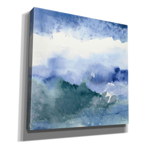 Image of 'Midnight At The Lake III Cool' by Mike Schick, Giclee Canvas Wall Art