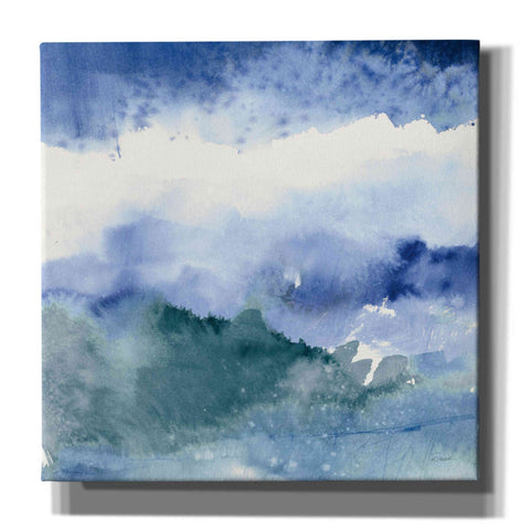 Image of 'Midnight At The Lake III Cool' by Mike Schick, Giclee Canvas Wall Art