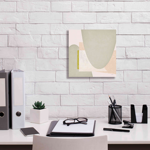 Image of 'Blackbird Neutral' by Mike Schick, Giclee Canvas Wall Art,12x12