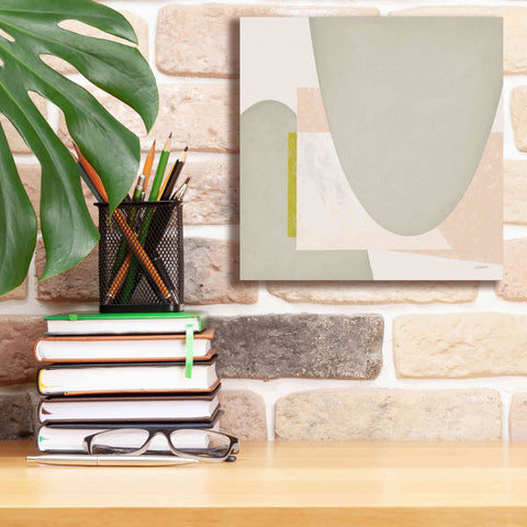 Image of 'Blackbird Neutral' by Mike Schick, Giclee Canvas Wall Art,12x12