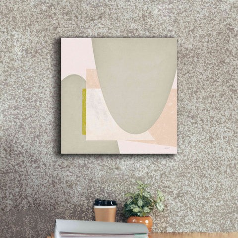 Image of 'Blackbird Neutral' by Mike Schick, Giclee Canvas Wall Art,18x18