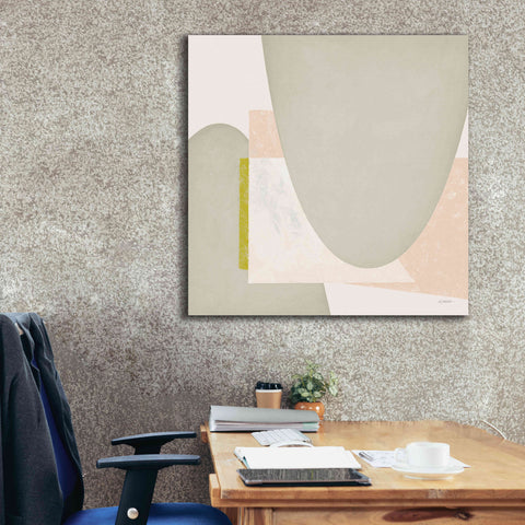 Image of 'Blackbird Neutral' by Mike Schick, Giclee Canvas Wall Art,37x37