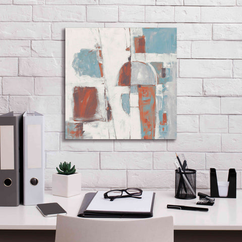 Image of 'Down To The Street Cool' by Mike Schick, Giclee Canvas Wall Art,18x18