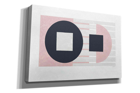 Image of 'Laterally Speaking Pink' by Mike Schick, Giclee Canvas Wall Art