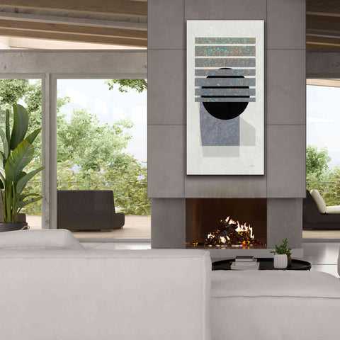 Image of 'Full Moon II V2 Panel' by Mike Schick, Giclee Canvas Wall Art,30 x 60