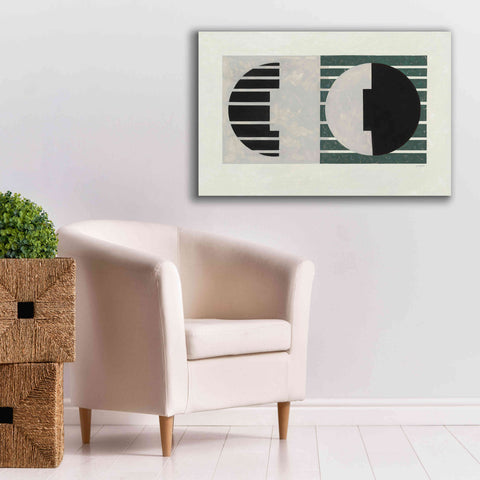 Image of 'Latitude Green' by Mike Schick, Giclee Canvas Wall Art,40 x 26