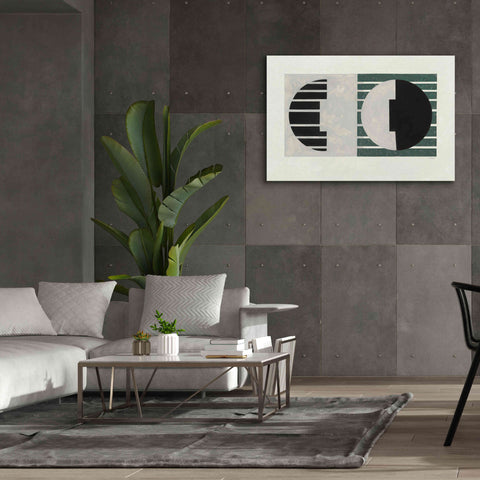 Image of 'Latitude Green' by Mike Schick, Giclee Canvas Wall Art,60 x 40