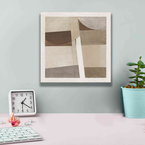 Image of 'Sunny Side Up Brown' by Mike Schick, Giclee Canvas Wall Art,12x12