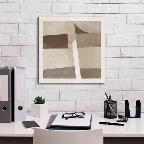 Image of 'Sunny Side Up Brown' by Mike Schick, Giclee Canvas Wall Art,18x18