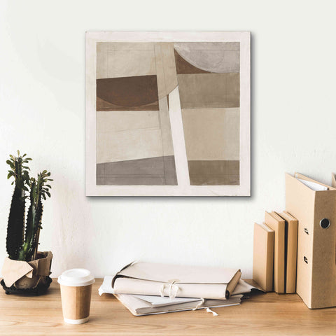 Image of 'Sunny Side Up Brown' by Mike Schick, Giclee Canvas Wall Art,18x18