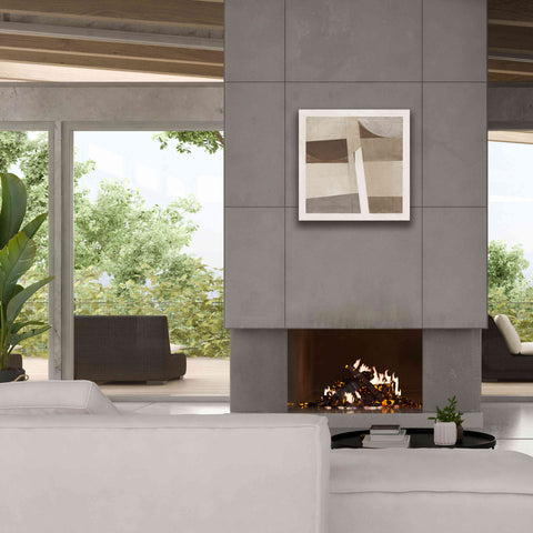 Image of 'Sunny Side Up Brown' by Mike Schick, Giclee Canvas Wall Art,26x26