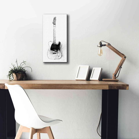 Image of 'Garage Band I' by Mike Schick, Giclee Canvas Wall Art,12 x 24