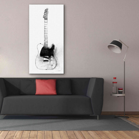 Image of 'Garage Band I' by Mike Schick, Giclee Canvas Wall Art,30 x 60