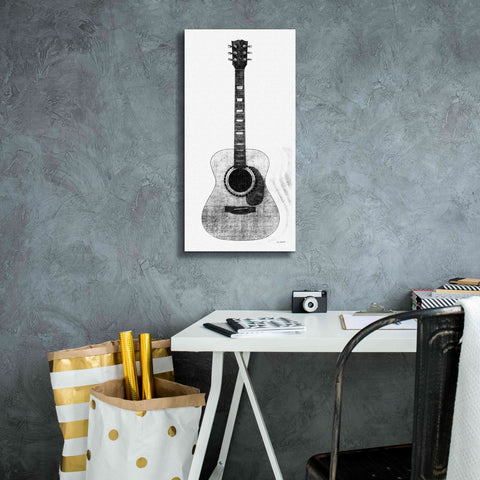 Image of 'Garage Band II' by Mike Schick, Giclee Canvas Wall Art,12 x 24