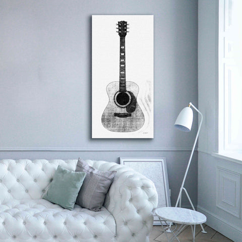 Image of 'Garage Band II' by Mike Schick, Giclee Canvas Wall Art,30 x 60