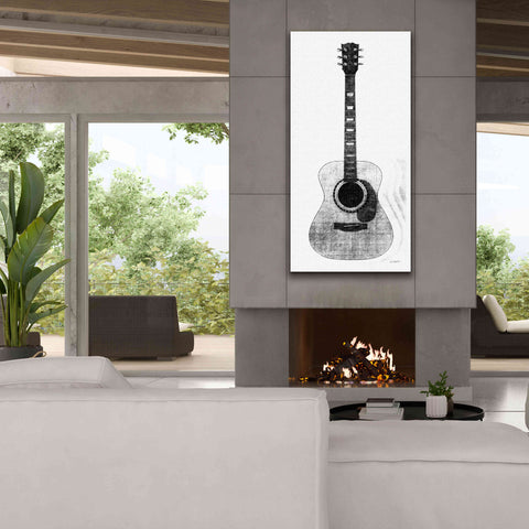 Image of 'Garage Band II' by Mike Schick, Giclee Canvas Wall Art,30 x 60