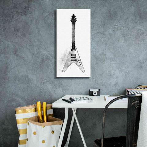 Image of 'Garage Band III' by Mike Schick, Giclee Canvas Wall Art,12 x 24