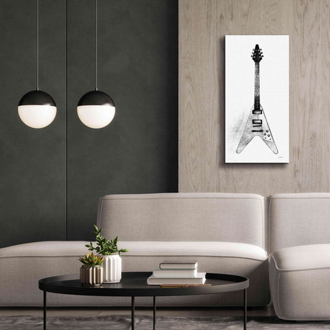 Image of 'Garage Band III' by Mike Schick, Giclee Canvas Wall Art,20 x 40