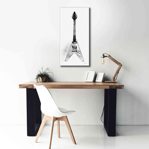 Image of 'Garage Band III' by Mike Schick, Giclee Canvas Wall Art,20 x 40