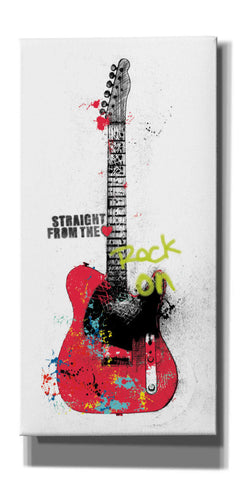 Image of 'Garage Band I Graffiti' by Mike Schick, Giclee Canvas Wall Art