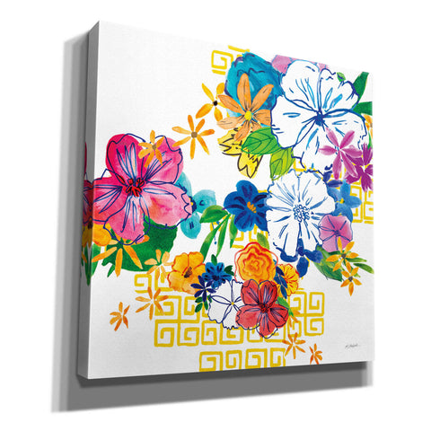 Image of 'Flower Power II' by Mike Schick, Giclee Canvas Wall Art