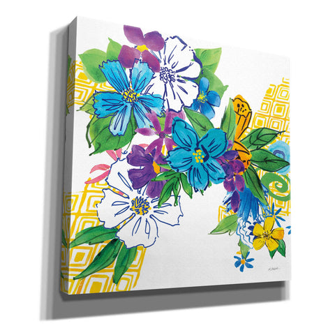 Image of 'Flower Power III' by Mike Schick, Giclee Canvas Wall Art