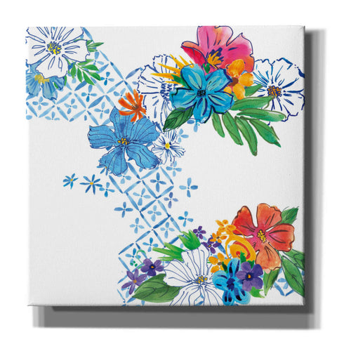 Image of 'Flower Power V' by Mike Schick, Giclee Canvas Wall Art