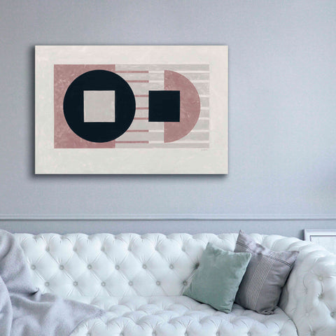 Image of 'Laterally Speaking Mauve' by Mike Schick, Giclee Canvas Wall Art,60 x 40