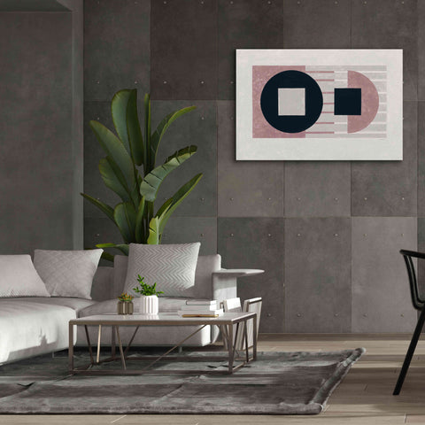 Image of 'Laterally Speaking Mauve' by Mike Schick, Giclee Canvas Wall Art,60 x 40