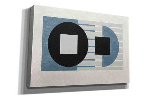 Image of 'Laterally Speaking Blue' by Mike Schick, Giclee Canvas Wall Art