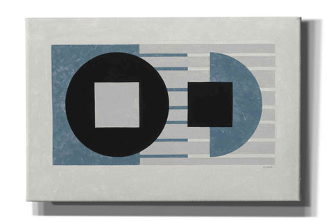 Image of 'Laterally Speaking Blue' by Mike Schick, Giclee Canvas Wall Art