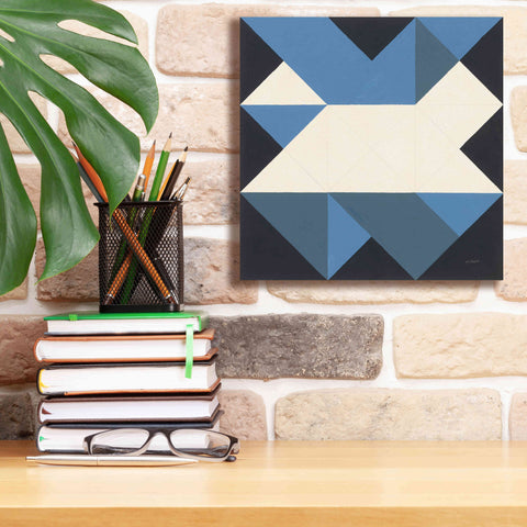 Image of 'Triangles III' by Mike Schick, Giclee Canvas Wall Art,12x12