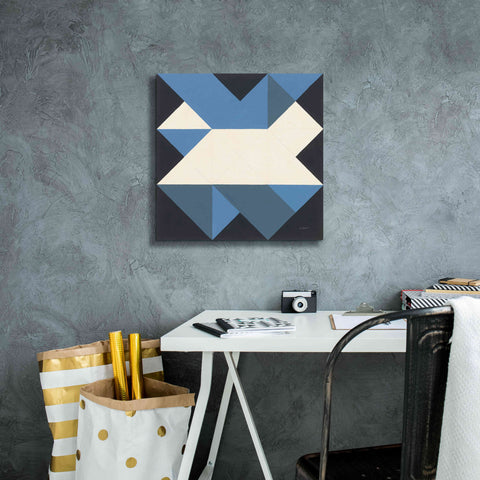 Image of 'Triangles III' by Mike Schick, Giclee Canvas Wall Art,18x18