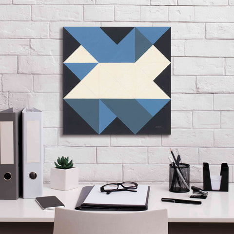Image of 'Triangles III' by Mike Schick, Giclee Canvas Wall Art,18x18