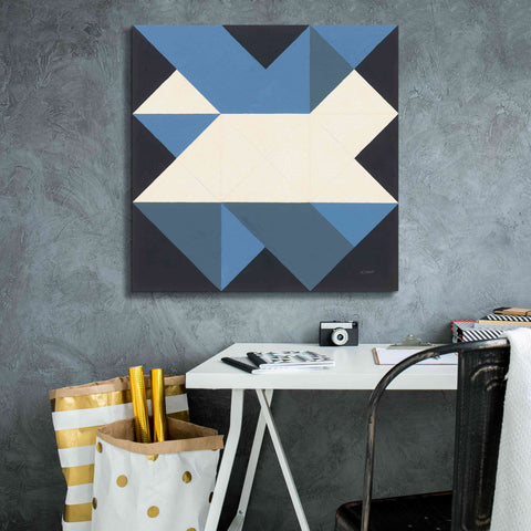 Image of 'Triangles III' by Mike Schick, Giclee Canvas Wall Art,26x26