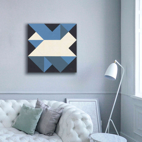 Image of 'Triangles III' by Mike Schick, Giclee Canvas Wall Art,37x37