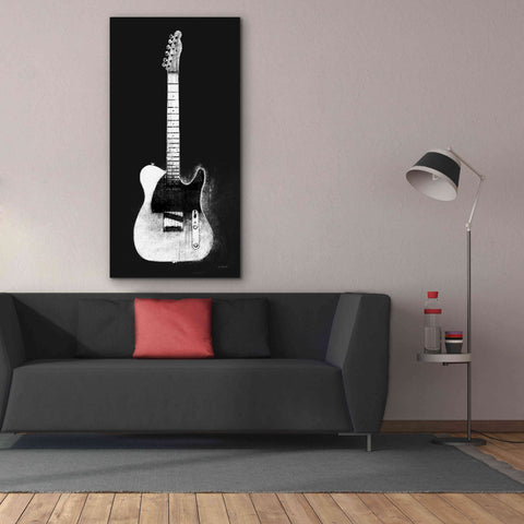 Image of 'Garage Band I Wb' by Mike Schick, Giclee Canvas Wall Art,30 x 60