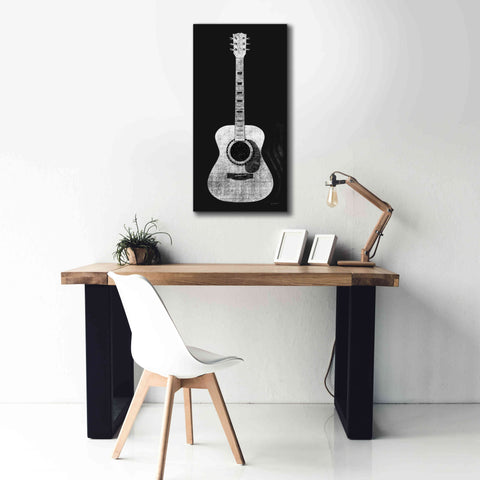 Image of 'Garage Band II Wb' by Mike Schick, Giclee Canvas Wall Art,20 x 40