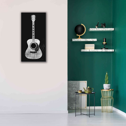 Image of 'Garage Band II Wb' by Mike Schick, Giclee Canvas Wall Art,20 x 40