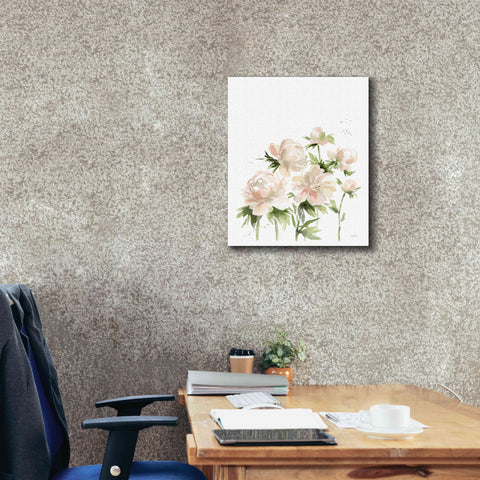 Image of 'Peonies I' by Katrina Pete, Giclee Canvas Wall Art,20x24