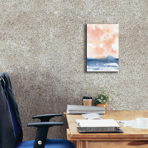 Image of 'Sunrise Seascape I' by Katrina Pete, Giclee Canvas Wall Art,12x18