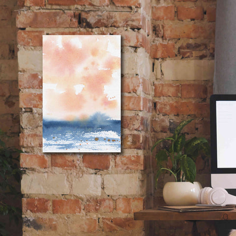 Image of 'Sunrise Seascape I' by Katrina Pete, Giclee Canvas Wall Art,12x18