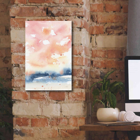 Image of 'Sunrise Seascape II' by Katrina Pete, Giclee Canvas Wall Art,12x18