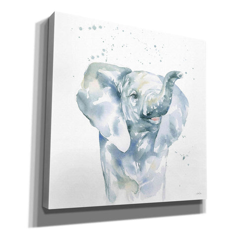Image of 'Baby Elephant' by Katrina Pete, Giclee Canvas Wall Art