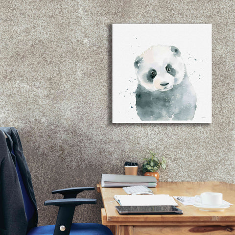 Image of 'Panda Cub' by Katrina Pete, Giclee Canvas Wall Art,26x26